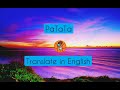 Ратата Lyrics Translate In English Ратата Lyrics Translate In English