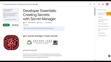 [NEW2025] Developer Essentials: Creating Secrets with Secret Manager || #qwiklabs || Lab Solution