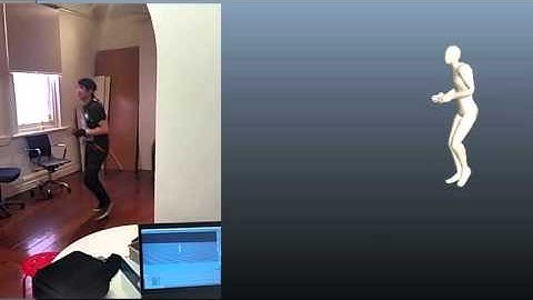 Perception Neuron Mocap Test. RAW data