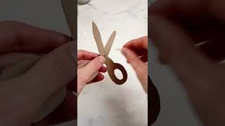 DIY Delight: Make Your Own Safe Cardboard Scissors! ✂️