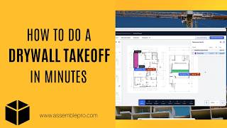 How To Do a Drywall Takeoff in Minutes | On-Screen Takeoff Tool for Contractors