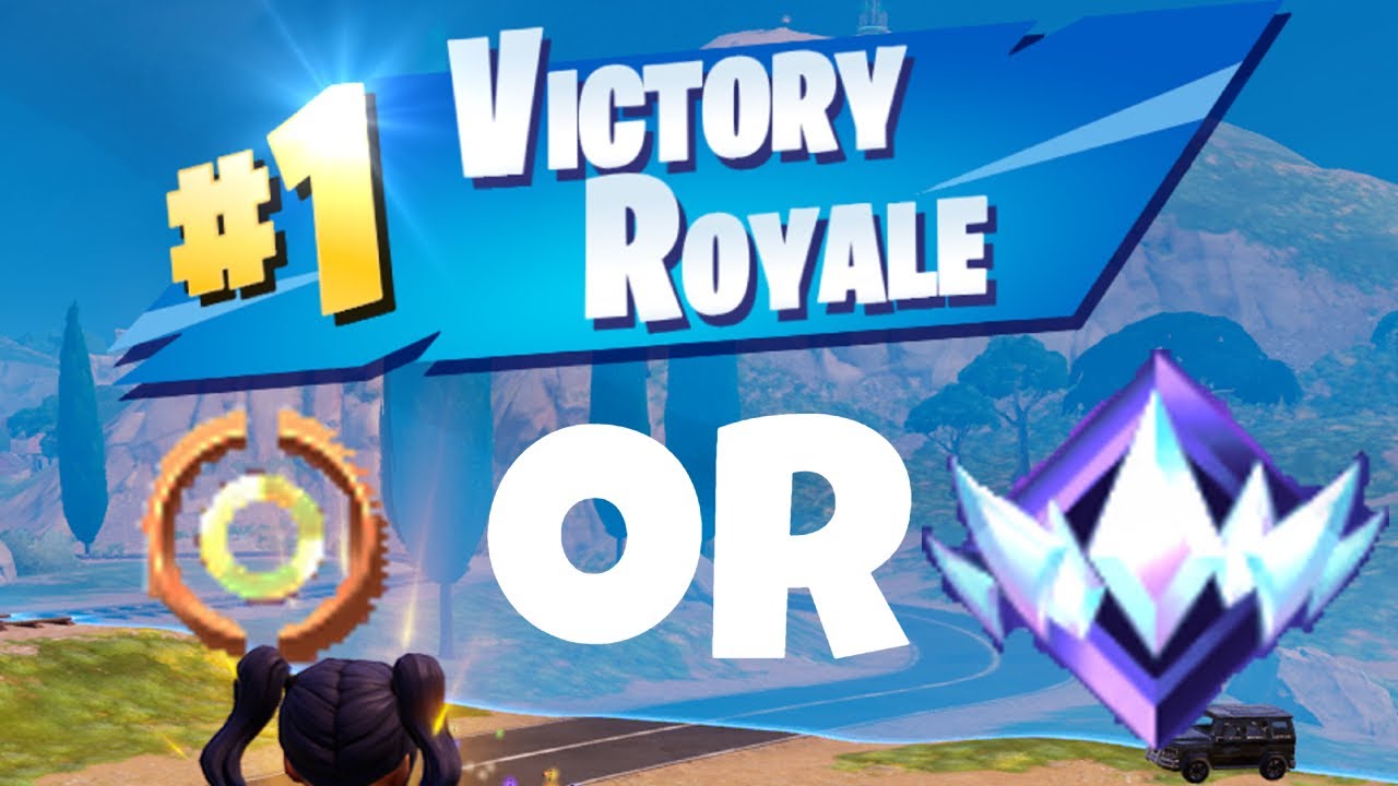I won a game of Fortnite Ranked and got ranked this... - YouTube