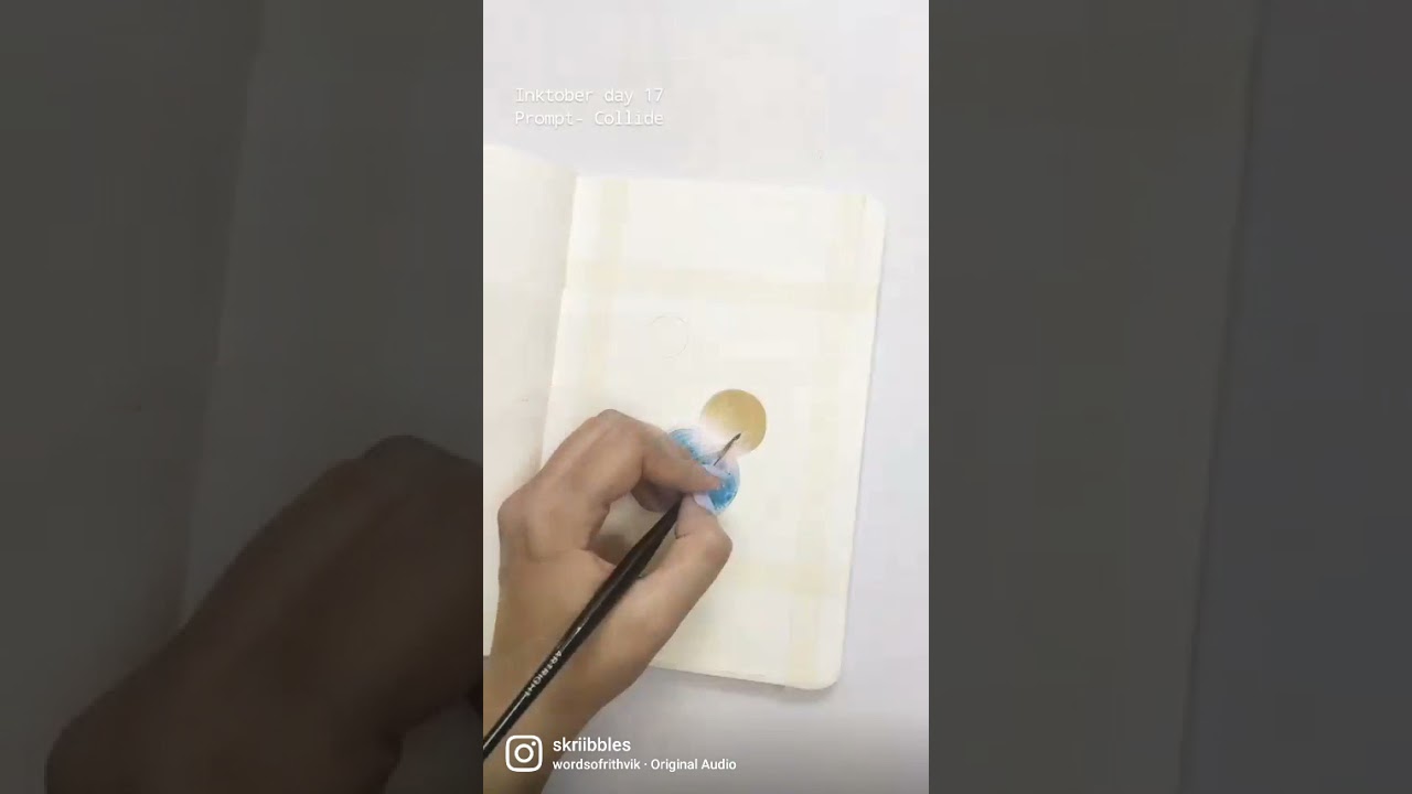 Inktober day 17 | Prompt: Collide