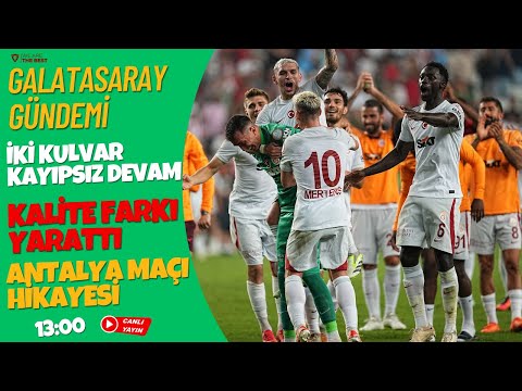 ANTALYASPOR 0 - 2 GALATASARAY MAÇ SONUCU / MİLLİ ARAYA MORALLİ GİRİYORUZ