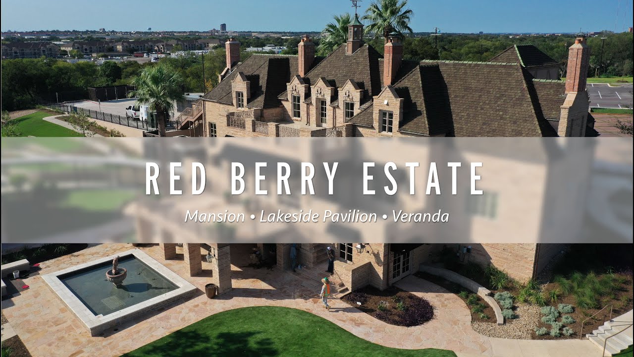 The Red Berry Estate Mansion Lakeside Pavilion Veranda YouTube