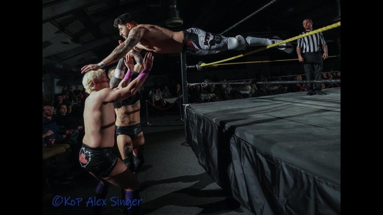 Light Heavyweight Cup, Full Fatal 4 Way Match UKWA Battle of Nations