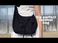 how i made a crossbody bag (from a curtain) for my festival outfit / FULL design + upcycling process