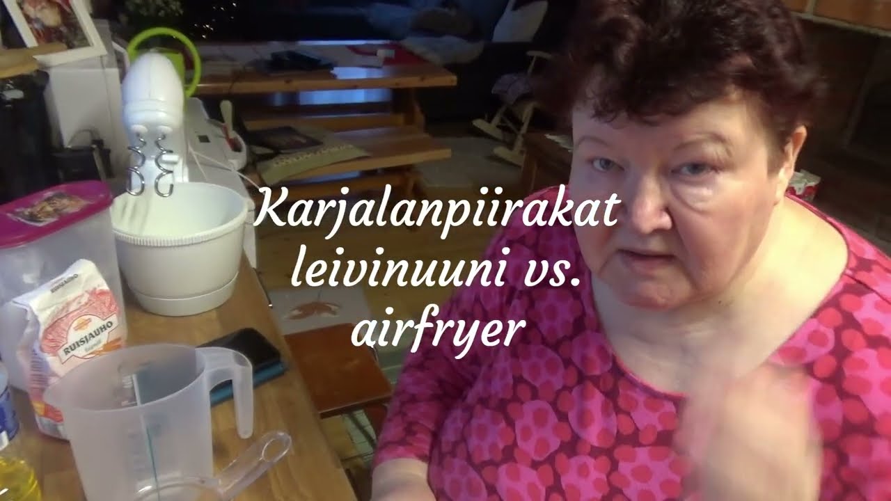 Karjalanpiirakat: leivinuuni vs. airfryer