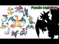 All Pseudo-Legendary Pokémon + Charizard Fusion | Drawing WORLD RECORDS | Max S