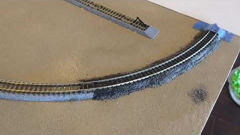 How I Ballast My Kato Unitrack