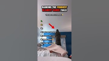 Ranking The Funniest Blanket Dance Fails #shorts