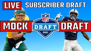 2021 NFL Mock Draft LIVE | Subscriber Edition 2021 NFL Mock Draft LIVE | Subscriber Edition