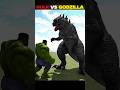 Godzilla Attack on Hulk😲@HarshTatsuya@TioxPlay@YippiGaming#indianbikesdriving3d #shorts