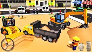 City Police Station Builder - 3D Construction Simulator - Android GamePlay screenshot 5