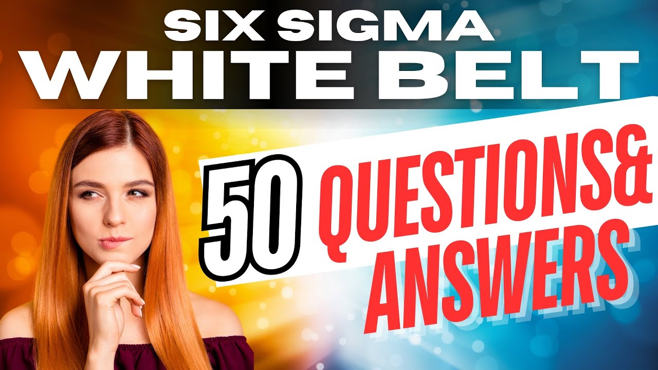 Lean Six Sigma White Belt exam questions and answers | Project Management Certification | Exam 2025