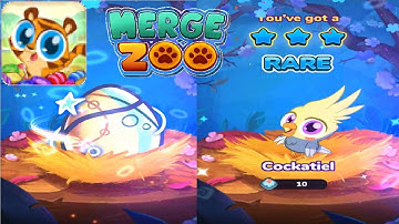 Merge Zoo - gameplay  walkthrough Hybrid Family / Hybrid eggs - Cutest Game ios & Android