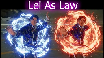 Lei Wulong  As Marshall Law Gameplay Tekken 6 (Requested)