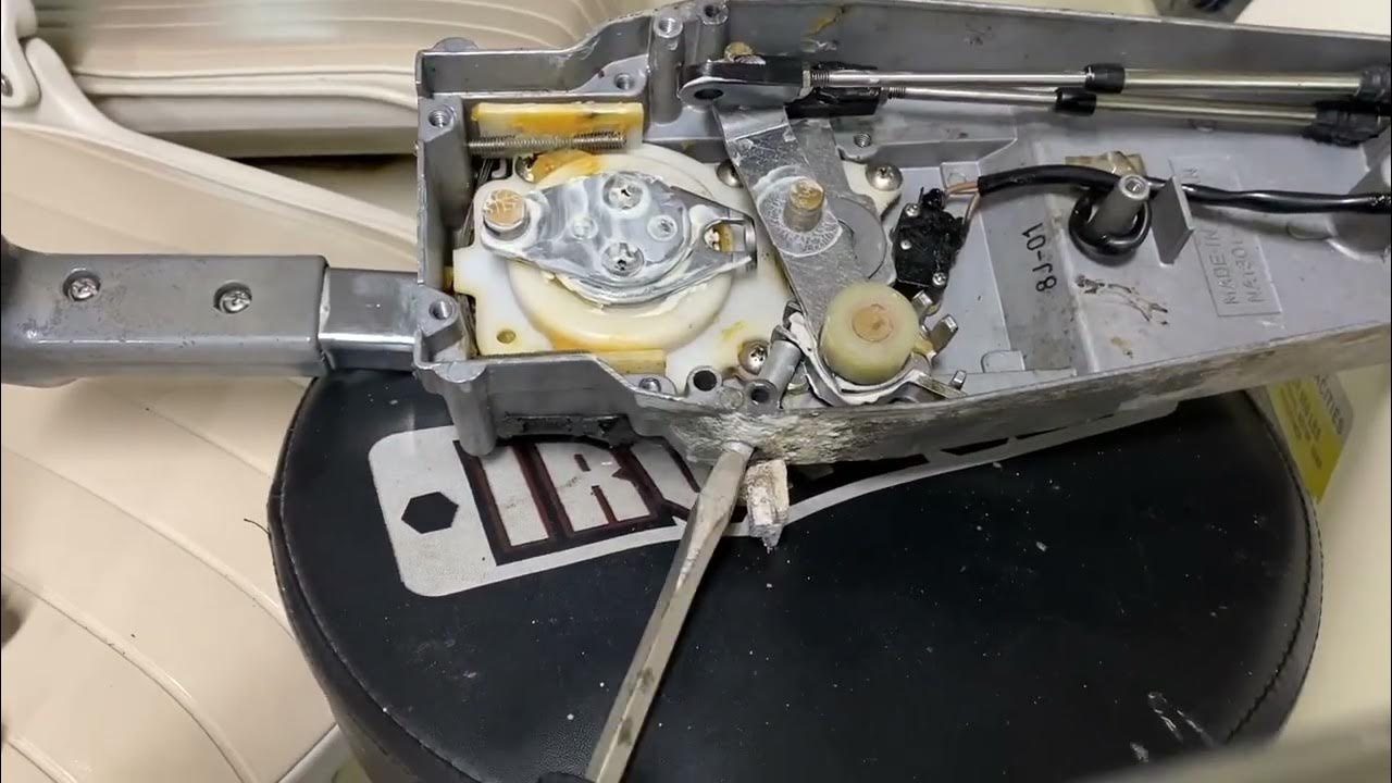 Yamaha 704 Binnacle Mount Throttle Arm Upgrade - Fix sticking/sticky