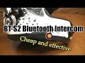 BT-S2 Bluetooth helmet Intercom tests + review