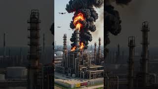 Хронология атак украинских дронов на российские НПЗ в августе 2025 года. #дроны #украина #рф  #нпз