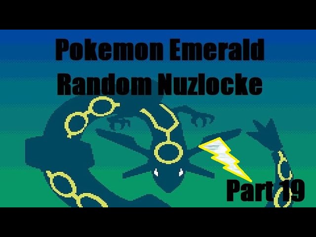 Pokemon Emerald Nuzlocke Randomizer, PART 1