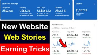 How To Earn Money From Google Discover U0026 Webs Stories  New Bloggers   Guide 2022 websstories