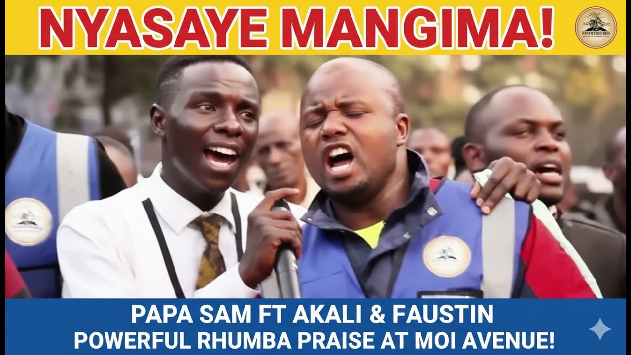 MOI AVENUE ON FIRE! 🔥 Papa Sam ft Akali & Faustin | Powerful Rhumba Praise | Levite Riders