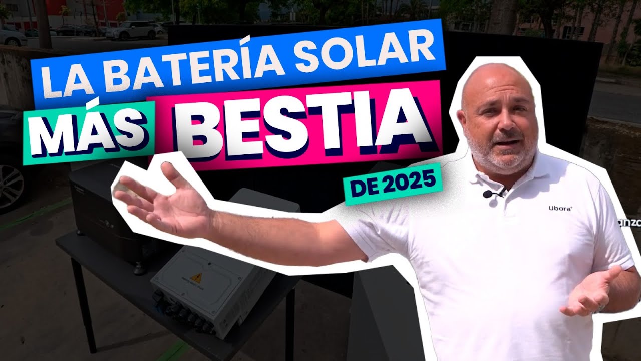 ¿Qué BATERÍA SOLAR elegir en 2025? TODO lo que necesitas saber