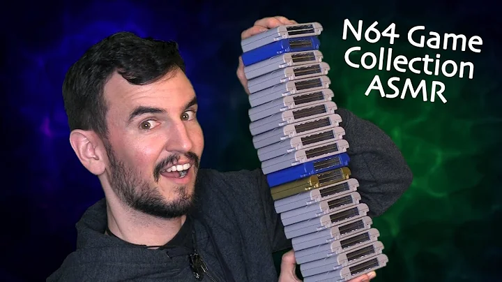 [ASMR] My N64 Game Collection + Tapping & Scratching Sounds