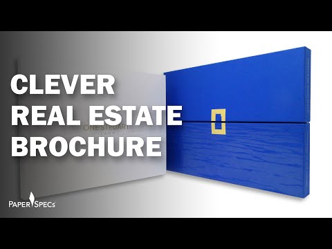 Clever Real Estate Brochure – Paper Inspiration #450 – One Steuart Lane Portfolio