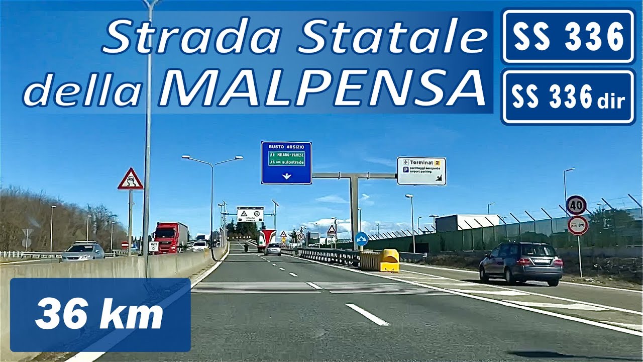 SS 336 / 336dir | Superstrada della MALPENSA | Percorso completo