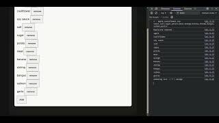 Javascript Sandbox 🤖 | Adding & Removing List