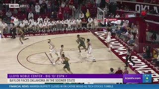 Baylor men's basketball team defeats Sooners on the road