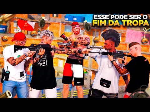 GTA V: VIDA DO CRIME | DEU BRIGA!! A TROPA SE SEPAROU E TODOS VÃO SE ENFRENTAR!😱 | EP#112