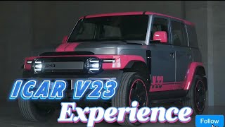 iCar V23 Test Drive Experience