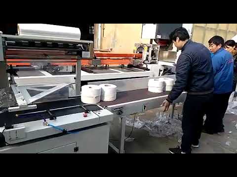 Máquina de encogimento para papel tolilet maxi roll |Máquina de envasado de rolos maxi