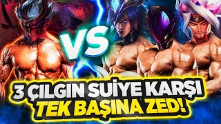 3 Tane Çilgin Sui̇yi̇ Yok Eden Zed Bui̇ldi̇ 3 Sui̇ye Tek Yeteri̇m
