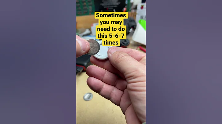 Reset Apple AirTag #howto #reset #airtag