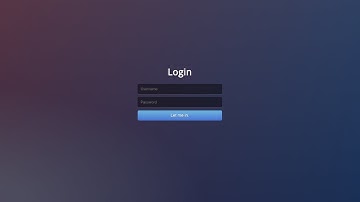 Responsive Login Form Using HTML and CSS