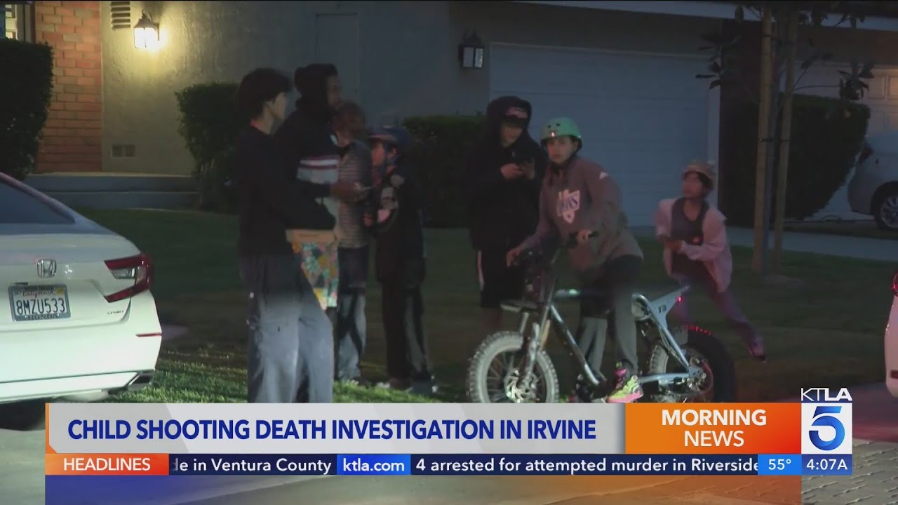 Boy dies from apparent self-inflicted gunshot wound in Irvine - YouTube