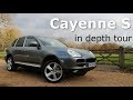 2004 Porsche Cayenne s 4.5 V8 955 type 9pa  Interior, exterior detailed tour startup