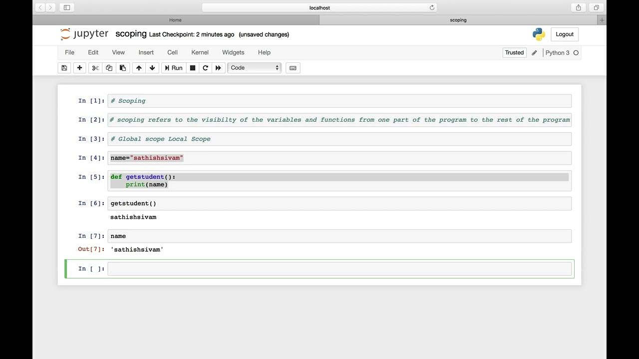 Python Scope - YouTube