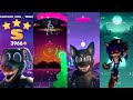 Cartoon Dog, Huggy Wuggy, Cartoon Cat, Sonic Exe: Rhythmic Challenges | Beat Roller, Smash Colors