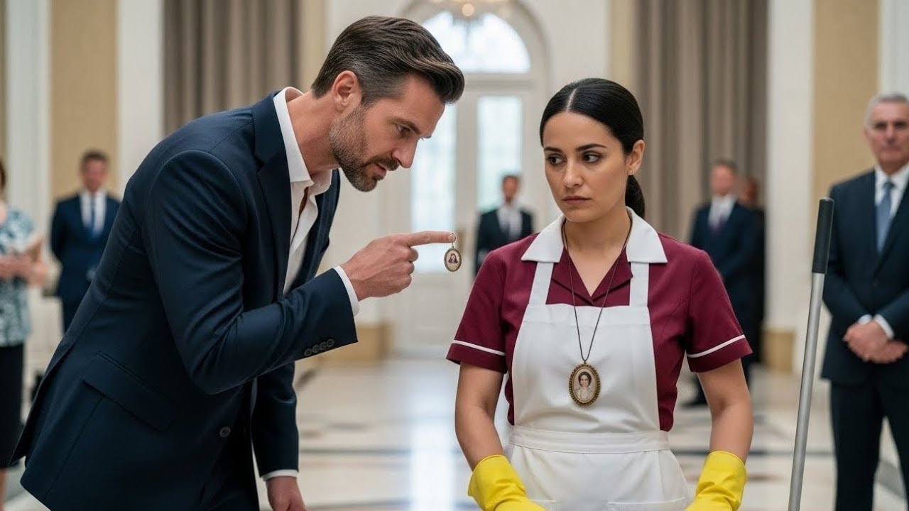 “Ele Gritou ao Ver o Colar… Mas a Verdade da Faxineira o Destruiu”