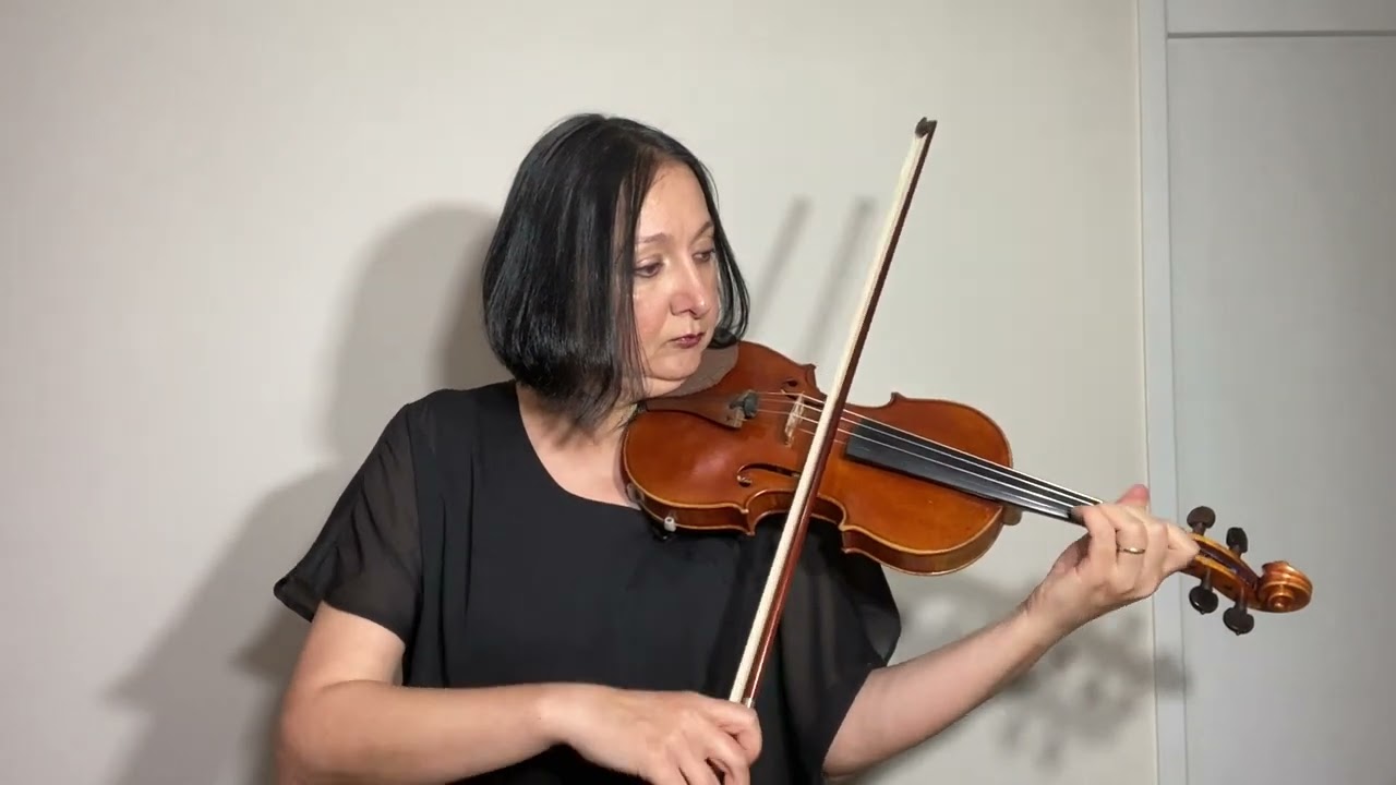 5.5 B♭ harmonic minor Detaché AMEB Grade 5 Technical work