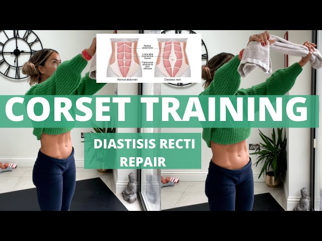Corset Abdominal flat tummy tightening. Diastisis Recti - post partum  workout. Kimmy fitness 