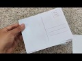 Make your own postcard. Simple and easy, enjoy!