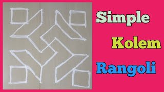 Simple 6 Kolem Design Rani.by Bharati Bandodkar.