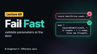 Java Parameter Validation: Fail Fast with Objects.requireNonNull and Records | Effective Java L49