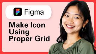 How To Make Icon Using Proper Grid In Figma | Material Icon (Step By Step)